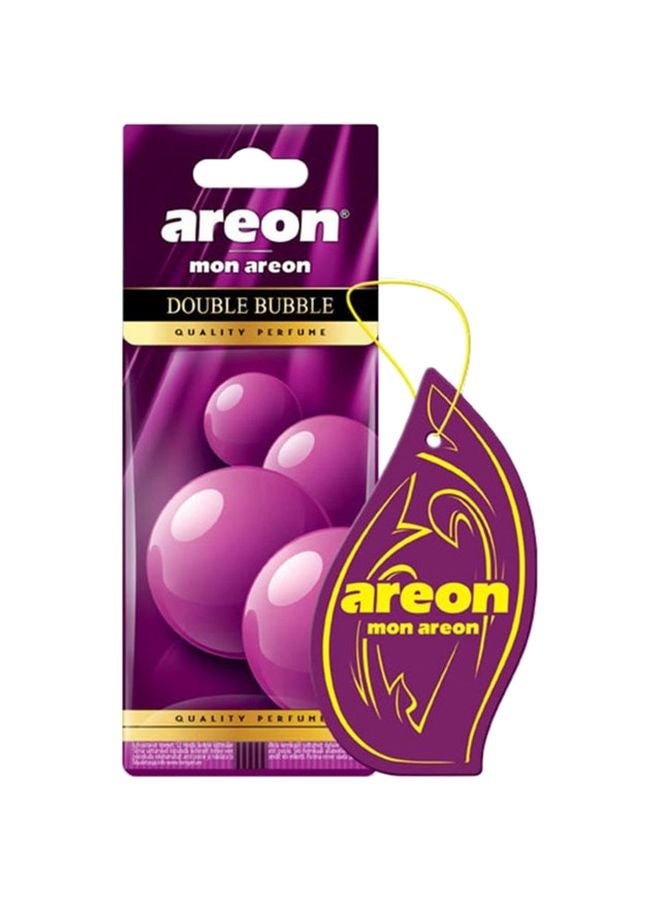 طقم معطر هواء للسيارة مكون من 12 قطعة برائحة دابل بابل