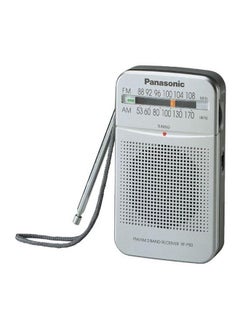 Panasonic AM/FM Pocket Radio RF-P50 Silver  - Image 2