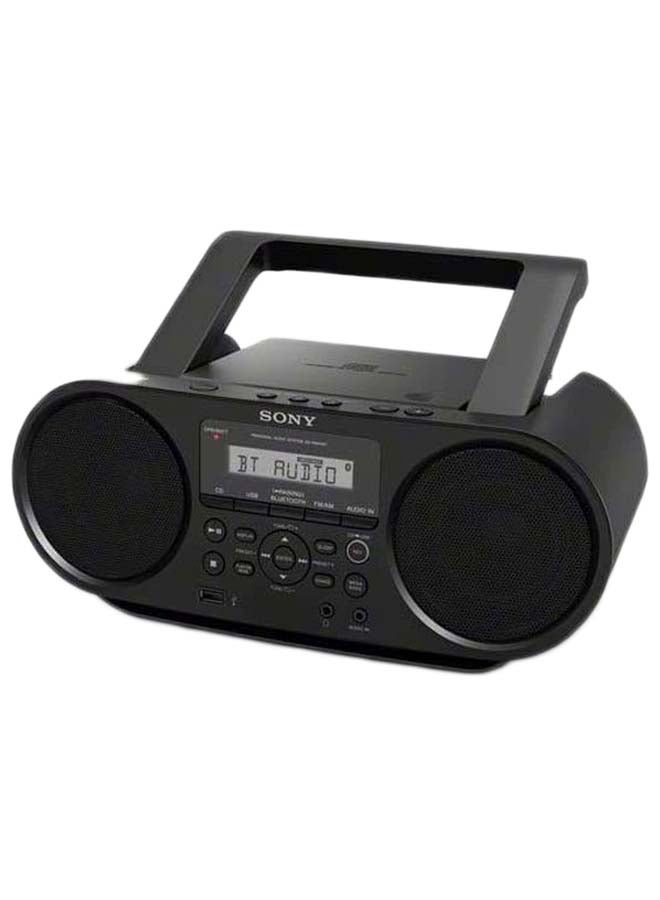 Sony - CD Boombox Radio Player ZS-PS50 Black - Image 1