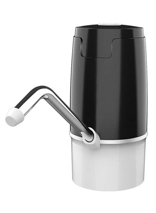 طقم موزع مياه كهربائي قابل للشحن بمنفذ USB مكون من قطعتين TBD052349101 أسود/ فضي