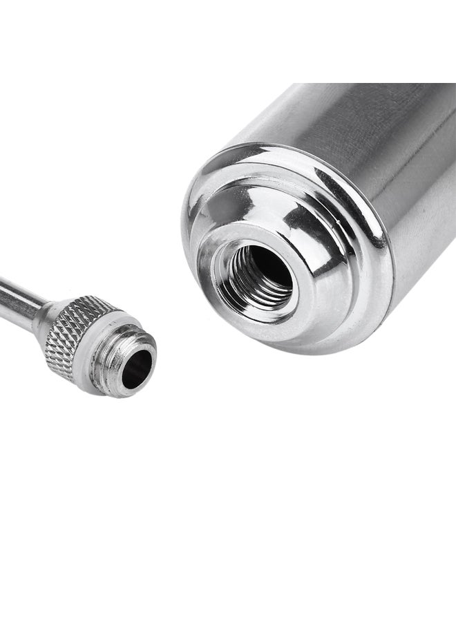 Syringe With Dual Needle For Condiment Turkey Meat Injector Silver 16 x 8 x 4centimeter - Image 3