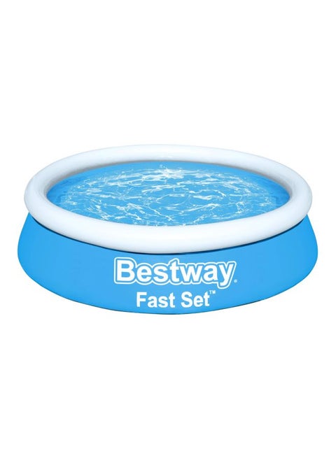 Portable Lightweight Foldable Compact Circular Fast Set Swimming Pool For Kids 183x51cm