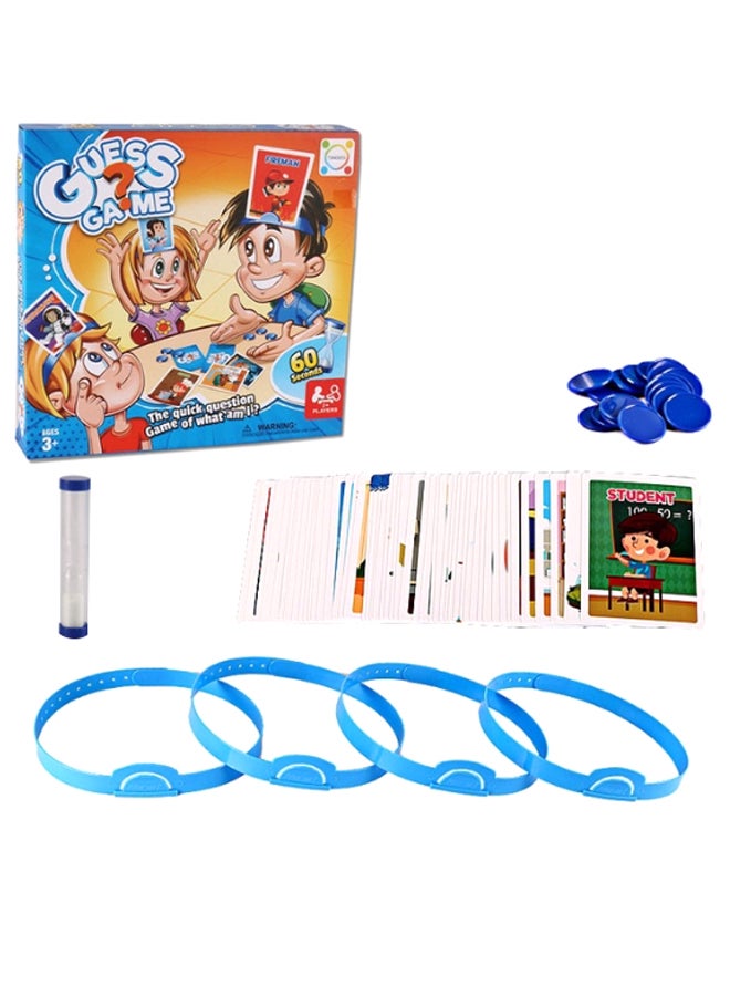 MissTiara - 74-Piece Guessing What Am I Board Game Set - Image 1