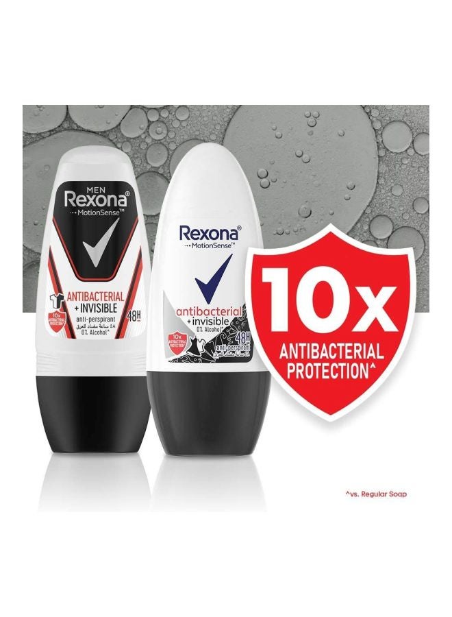 Rexona Antibacterial Plus Invisible Roll-On Stick 50ml  - Image 3