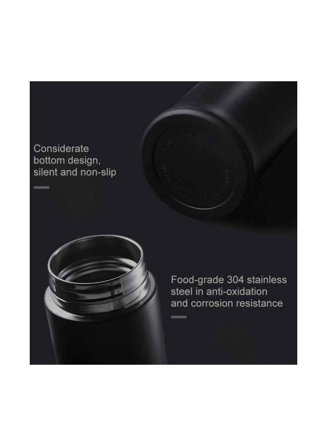 Stainless Steel Water Bottle Black 500ml - Image 5