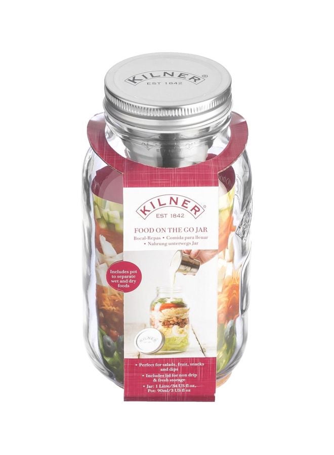 Food On The Go Jar Clear 12.5x11x11.3cm - v1592041020/N38547947A_2