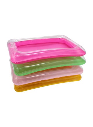 4-Piece Portable Inflatable Sandbox Plate Toy 400x280mm - v1592044952/N38574201A_1