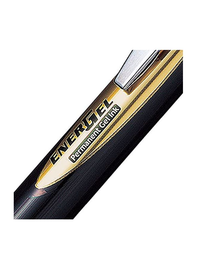 Pentel 12-Piece Energel Permanent Ink Pen Blue/Silver - Image 2