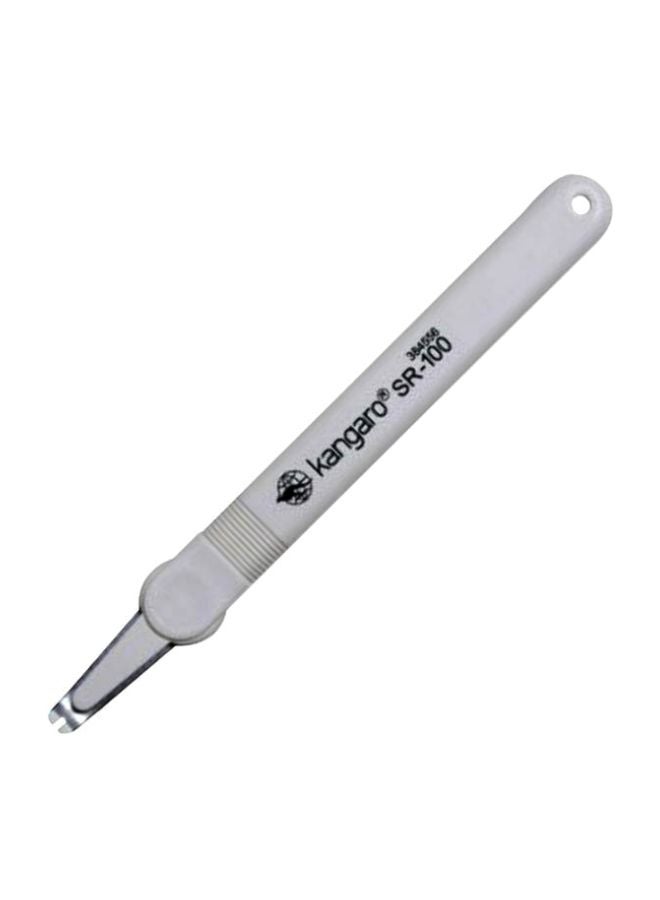 SR-100 Staple Remover White