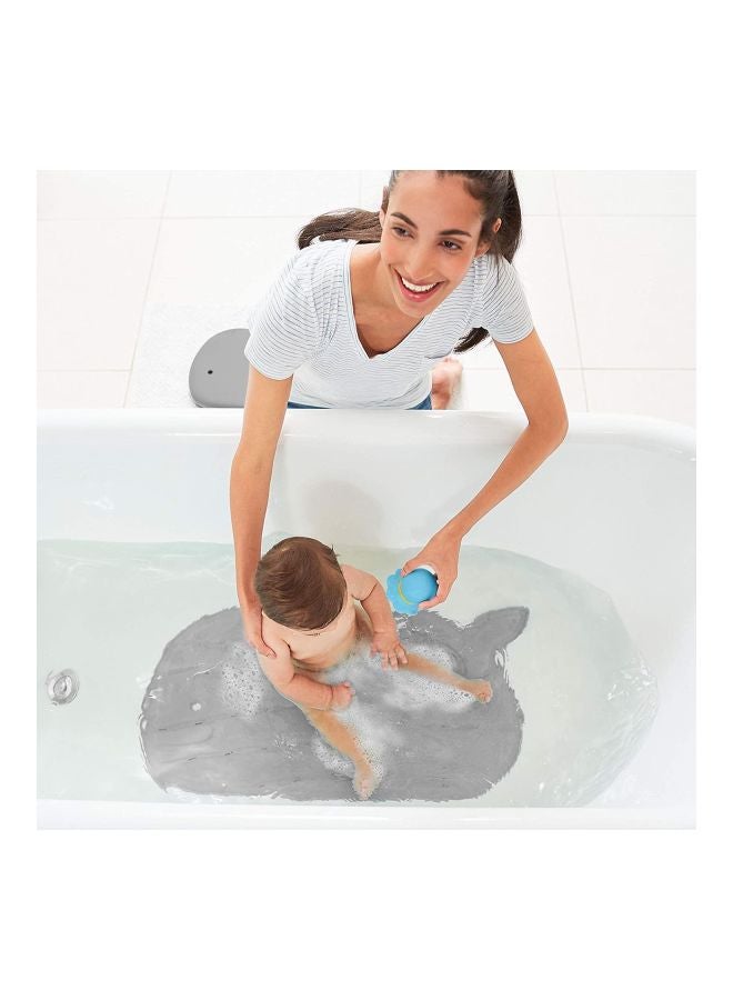 Skip Hop - Non - Slip Baby Bath Mat, Moby - Grey - Image 1
