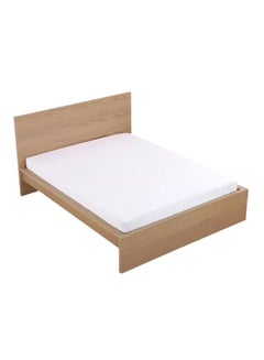 Fitted Sheet Cotton White 200x160centimeter