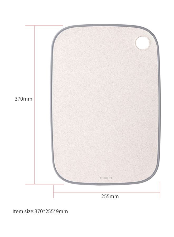 ecoco Plastic Cutting Board Beige/Grey 14.56x10.03x0.35centimeter  - Image 2