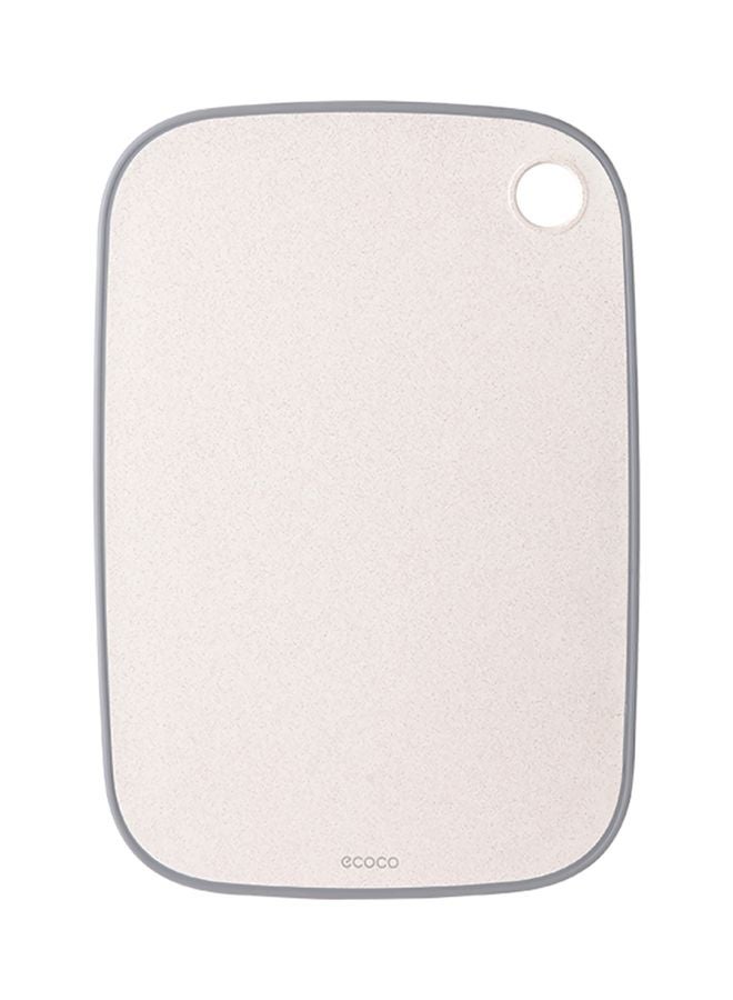 ecoco Plastic Cutting Board Beige/Grey 14.56x10.03x0.35centimeter  - Image 1