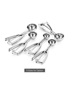 Generic Stainless Steel Ice Cream Spoon Silver 50mm  - Image 2