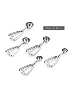 Generic Stainless Steel Ice Cream Spoon Silver 50mm  - Image 3