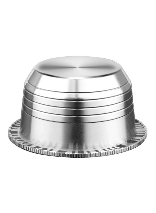 Stainless Steel Coffee Capsules For Vertuoline Pod Filters Silver 2.26x1.10x1.37inch  - Image 1