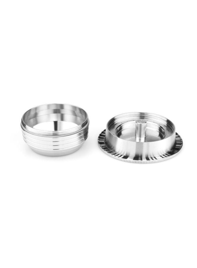 Stainless Steel Coffee Capsules For Vertuoline Pod Filters Silver 2.26x1.10x1.37inch  - Image 4