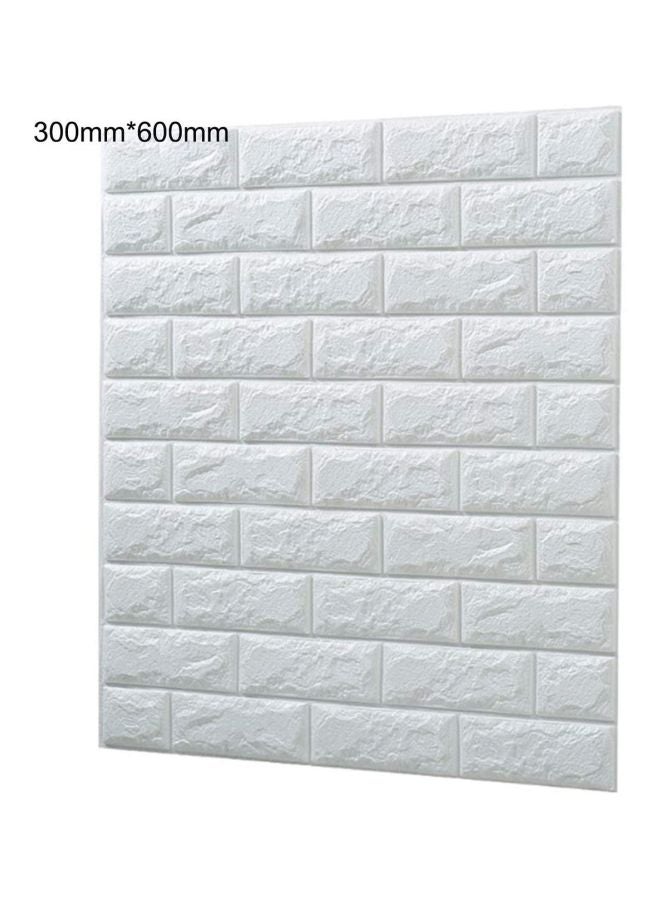 XIANGYU Decorative 3D Foam Wallpaper White 70x77x0.5cm  - Image 4
