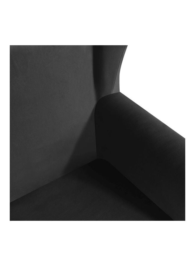 غطاء كرسي بظهر متحرك أسود 80x92x110سم - Image 2