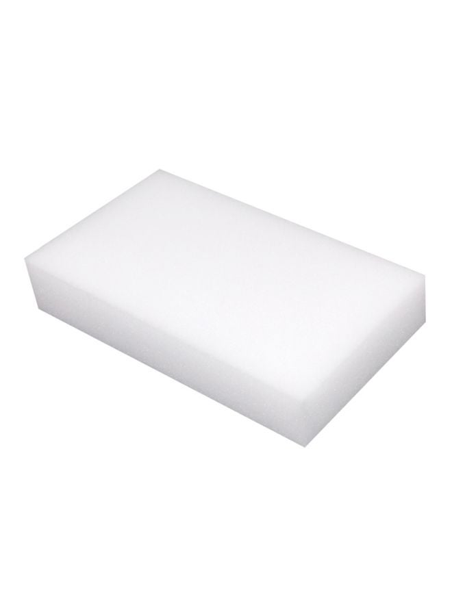 Pack Of 100 Magic Melamine Sponge Eraser White 50x24x10cm - Image 1