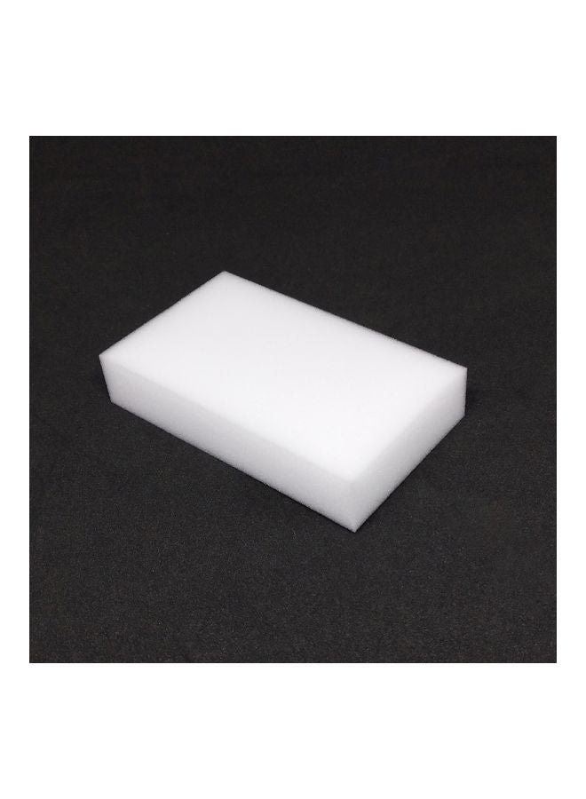 Pack Of 100 Magic Melamine Sponge Eraser White 50x24x10cm - Image 5
