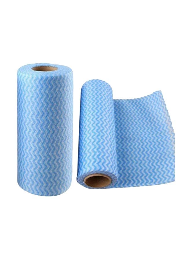 Generic - 50-Piece Paper Napkin Roll Blue - Image 1