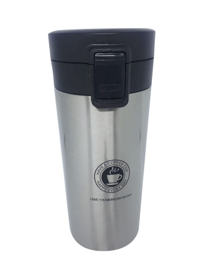 ترمس حراري من الستانلس ستيل فضي - Image 1