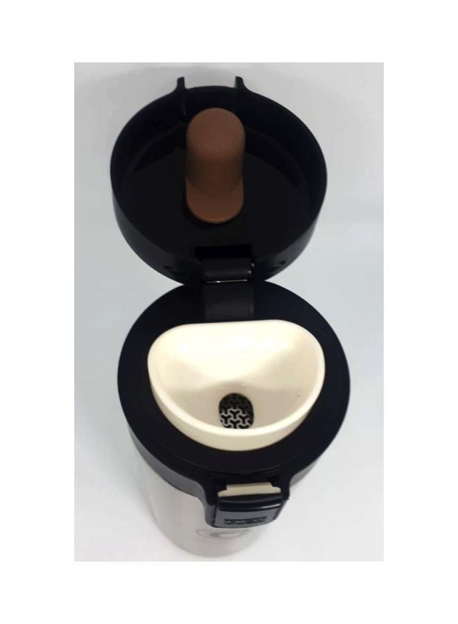 ترمس حراري من الستانلس ستيل فضي - Image 2