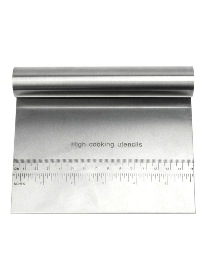 Stainless Steel Dough Cutter Silver 15x11.5centimeter  - Image 1