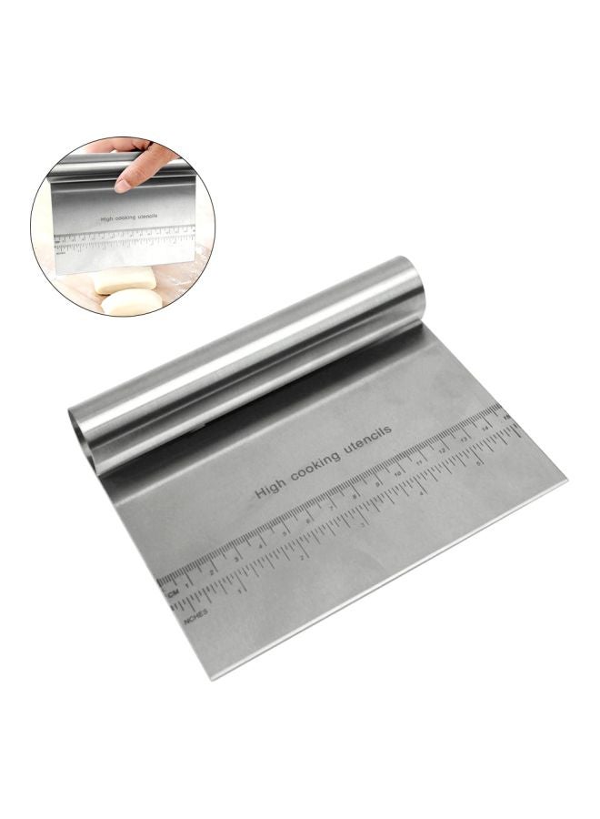 Stainless Steel Dough Cutter Silver 15x11.5centimeter  - Image 5