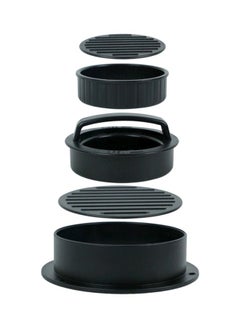 Generic Burger Press Making Tool Kit Black 12.5x6cm  - Image 2