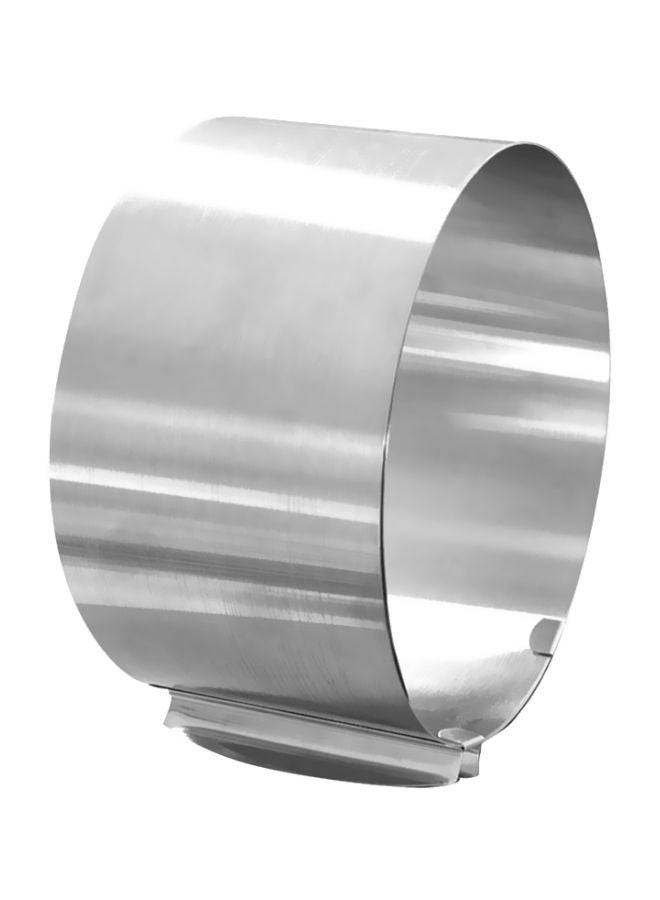Retractable Stainless Steel Cake Ring Silver 17x9x16.50cm - Image 2