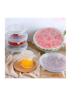 6-Piece Silicone Stretch Lid Set Clear - v1592059597/N38570978A_7