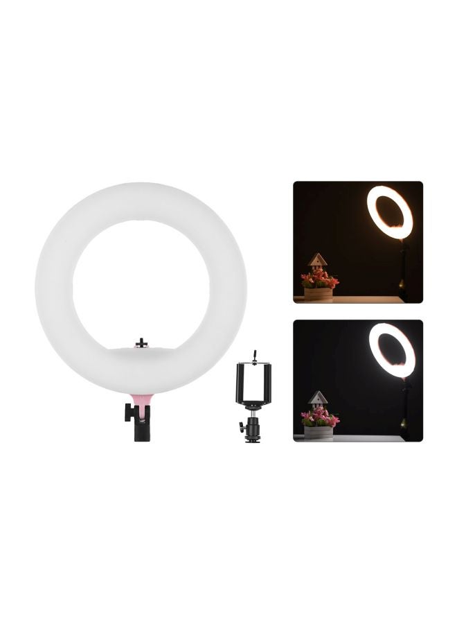 طقم مصباح حلقي LED للمكياج أبيض - Image 4