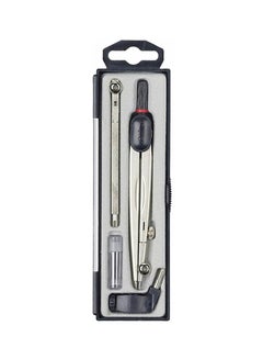 Rotring 4-Piece Compact Compass Set Silver/Black 