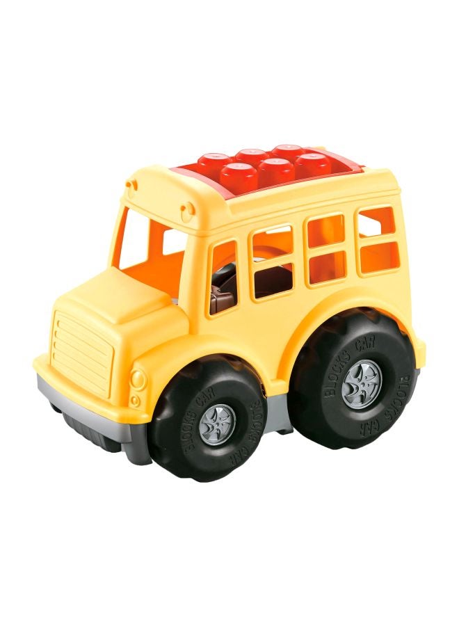 مجموعة لعبة بناء سيارة كرتونية مكونة من 11 قطعة من طراز 1111 1111 أكبر من سنتين - Image 1