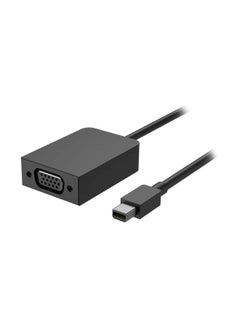 Surface Mini Display Port To VGA Adapter Black