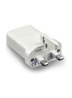 هواوي محول شاحن سريع مع كابل بمنفذ USB-C لنقل البيانات أبيض  - Image 2