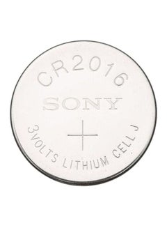 Sony 3V CR2016 Coin Lithium Battery Silver  - Image 1