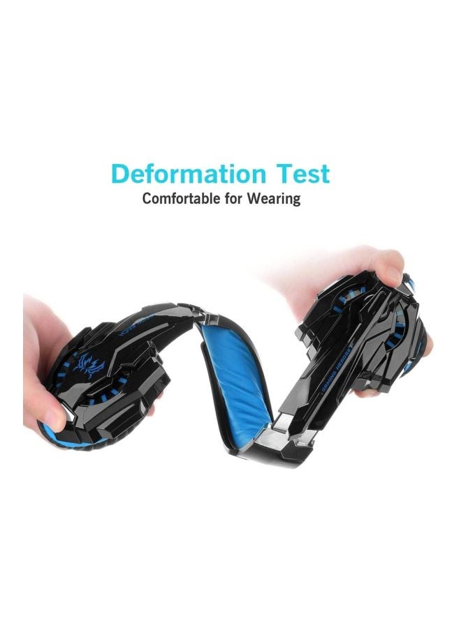 KOTION EACH G9000 LED Over-Ear Gaming Wired Headphones With Mic For PS4/PS5/XOne/XSeries/NSwitch/PC  - Image 5