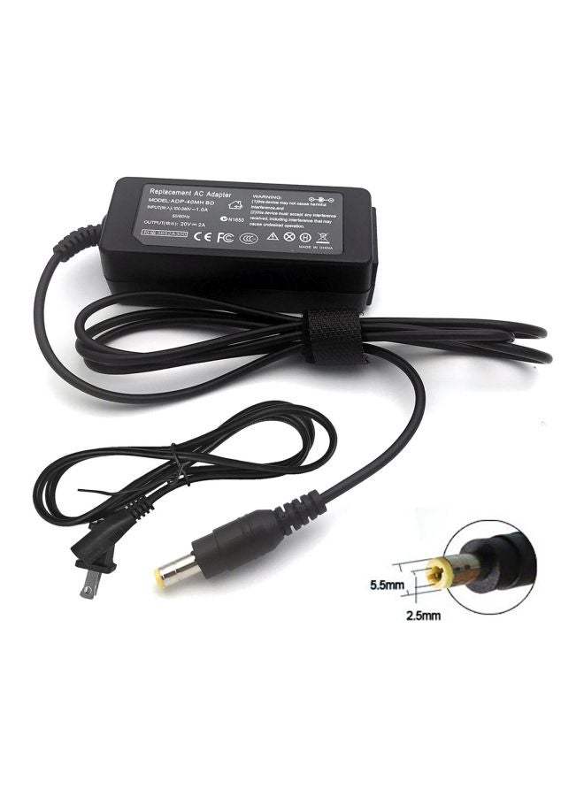 Lenovo Laptop Charging Adapter For Lenovo Black/White - Image 2