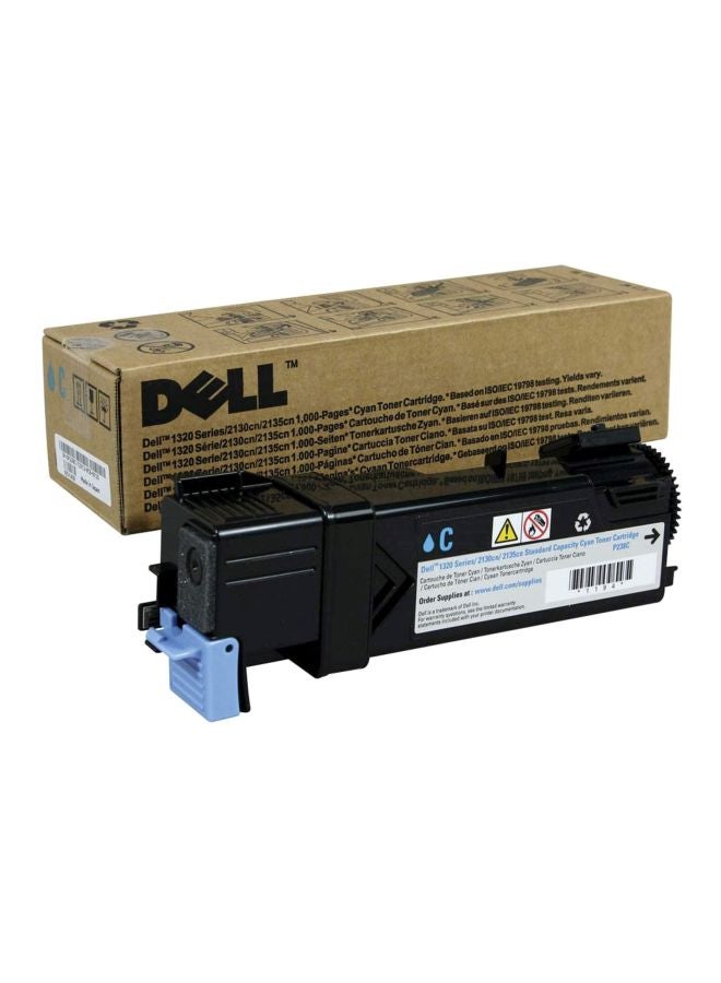 DELL Computer Toner Cartridge For Dell 1320c/2135cn/2130cn Laser Printer Cyan  - Image 1