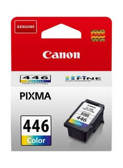 Canon 446 Tri-Colour Ink Cartridge Blue/Yellow/Pink  - Image 2