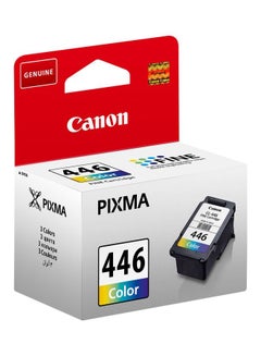 Canon 446 Tri-Colour Ink Cartridge Blue/Yellow/Pink  - Image 3