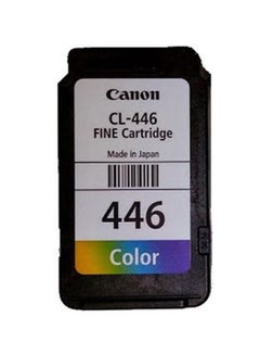 Canon 446 Tri-Colour Ink Cartridge Blue/Yellow/Pink  - Image 1