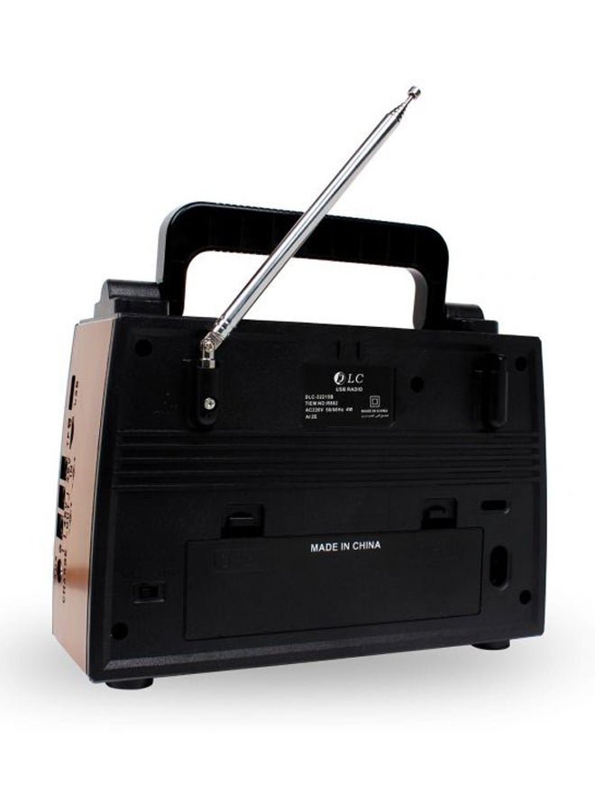 Mini Bluetooth Radio Speaker Brown/Black/Silver