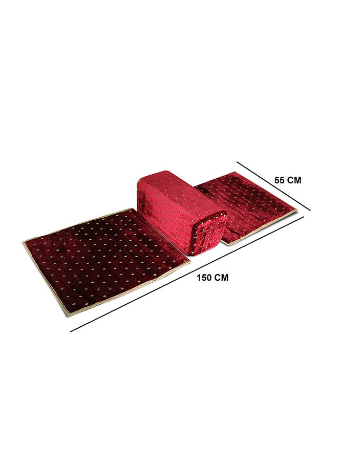 Generic Picnic And Camping Mat With Armrest 150x55x25cm  - Image 2