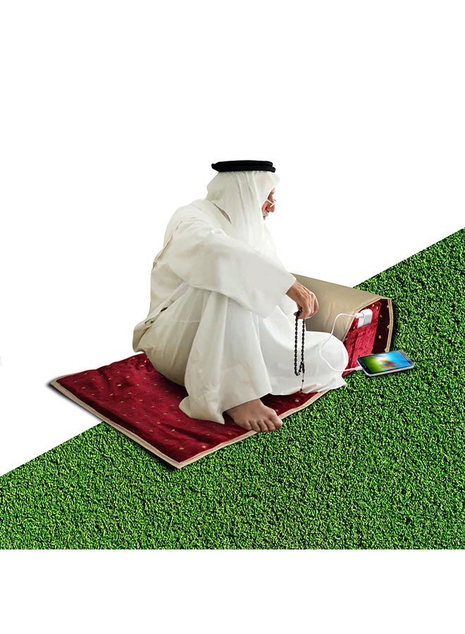 Generic Picnic And Camping Mat With Armrest 150x55x25cm  - Image 3