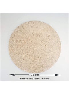 Generic Pizza Natural Stone beige 33 cm diameter, 2 cm thickcm  - Image 2