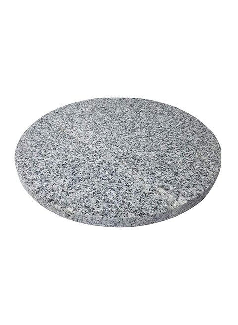 حجر جرانيت مخصص للبيتزا رمادي 36cmسم